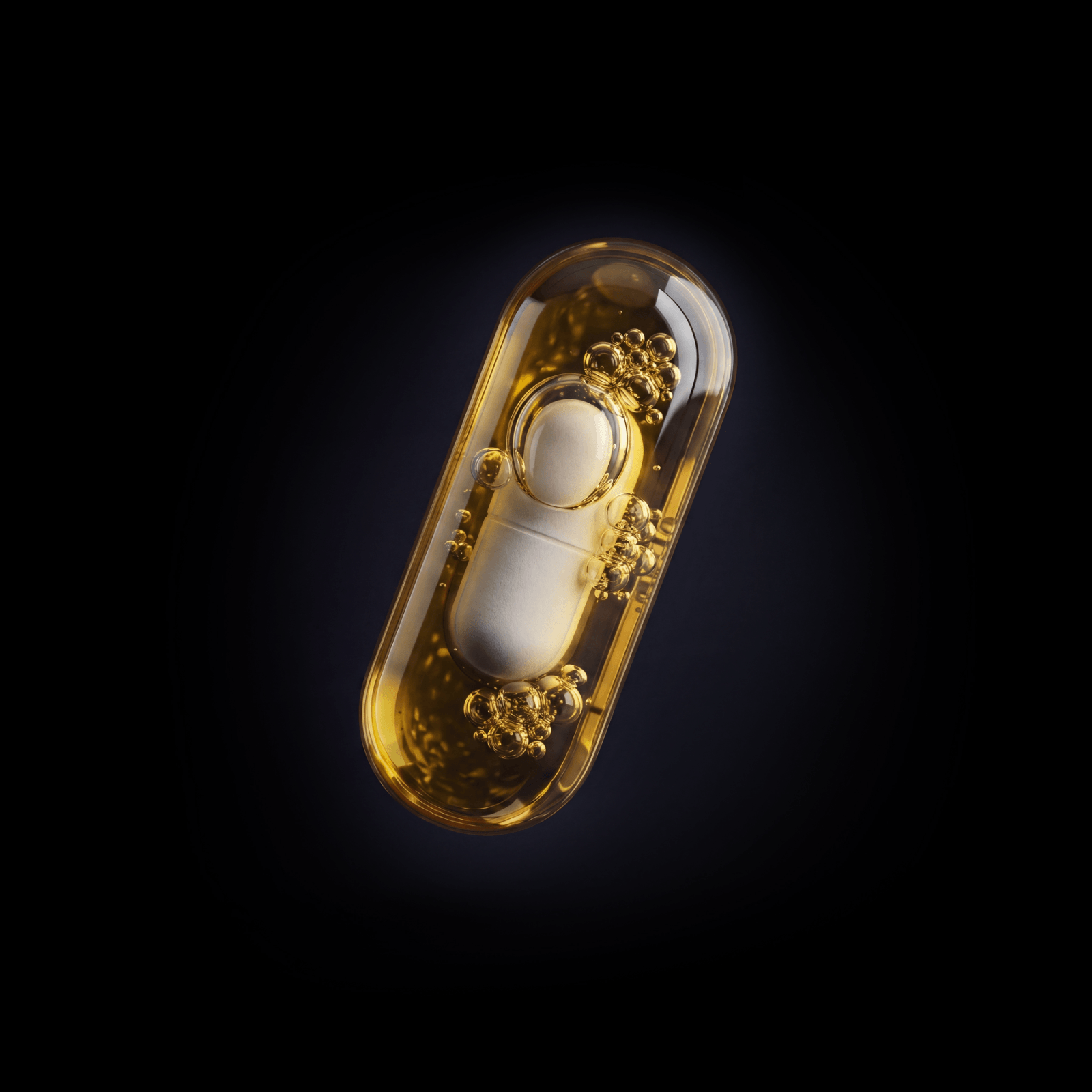 Macro of the dual-capsule system