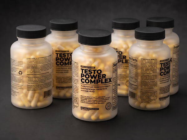Testo Power Complex — six bottles